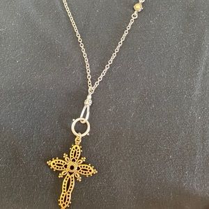 Lucky brand cross necklace